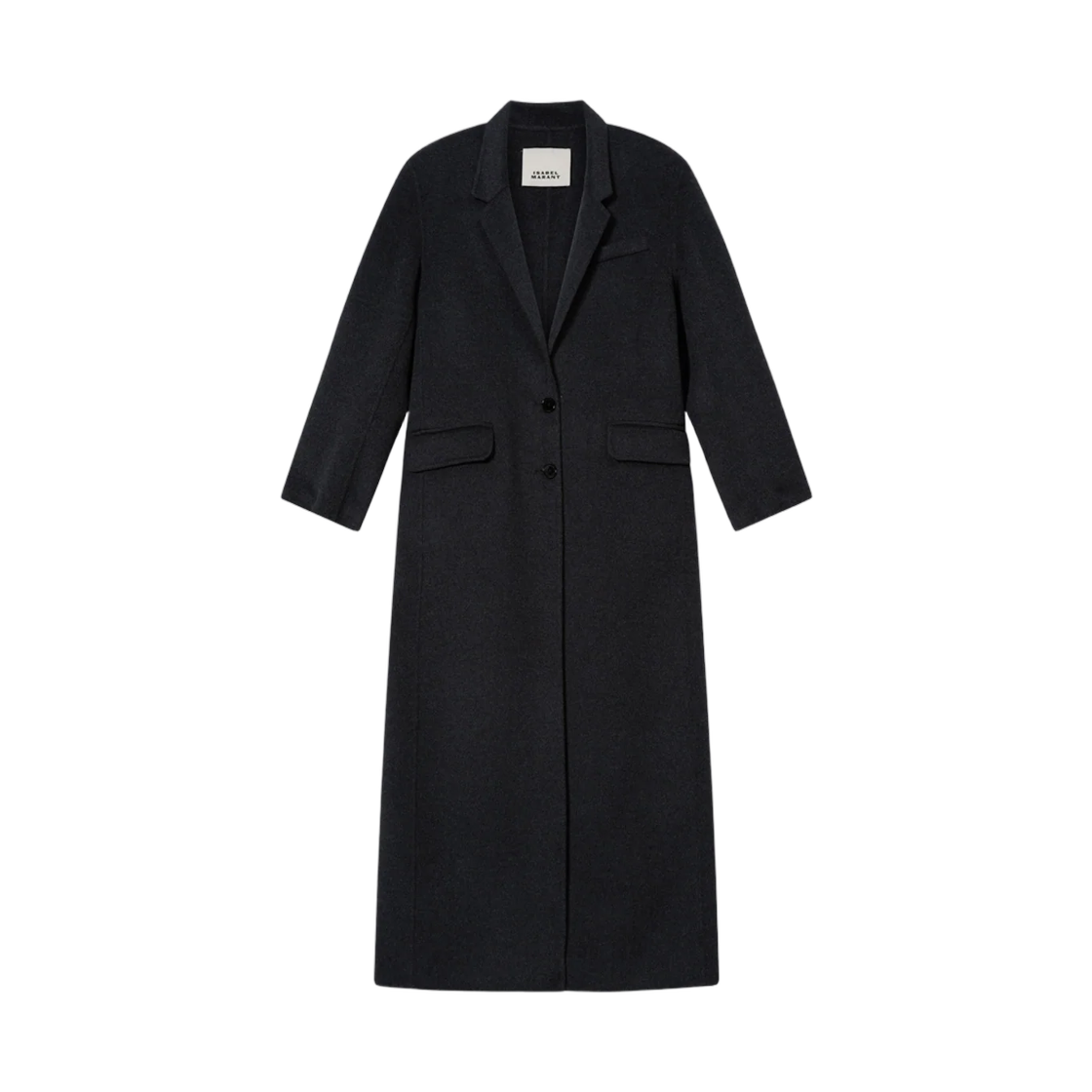 MA0575FA-D3D03I-02AN (W) Isabel Marant Clesa Wool Coat Anthracite