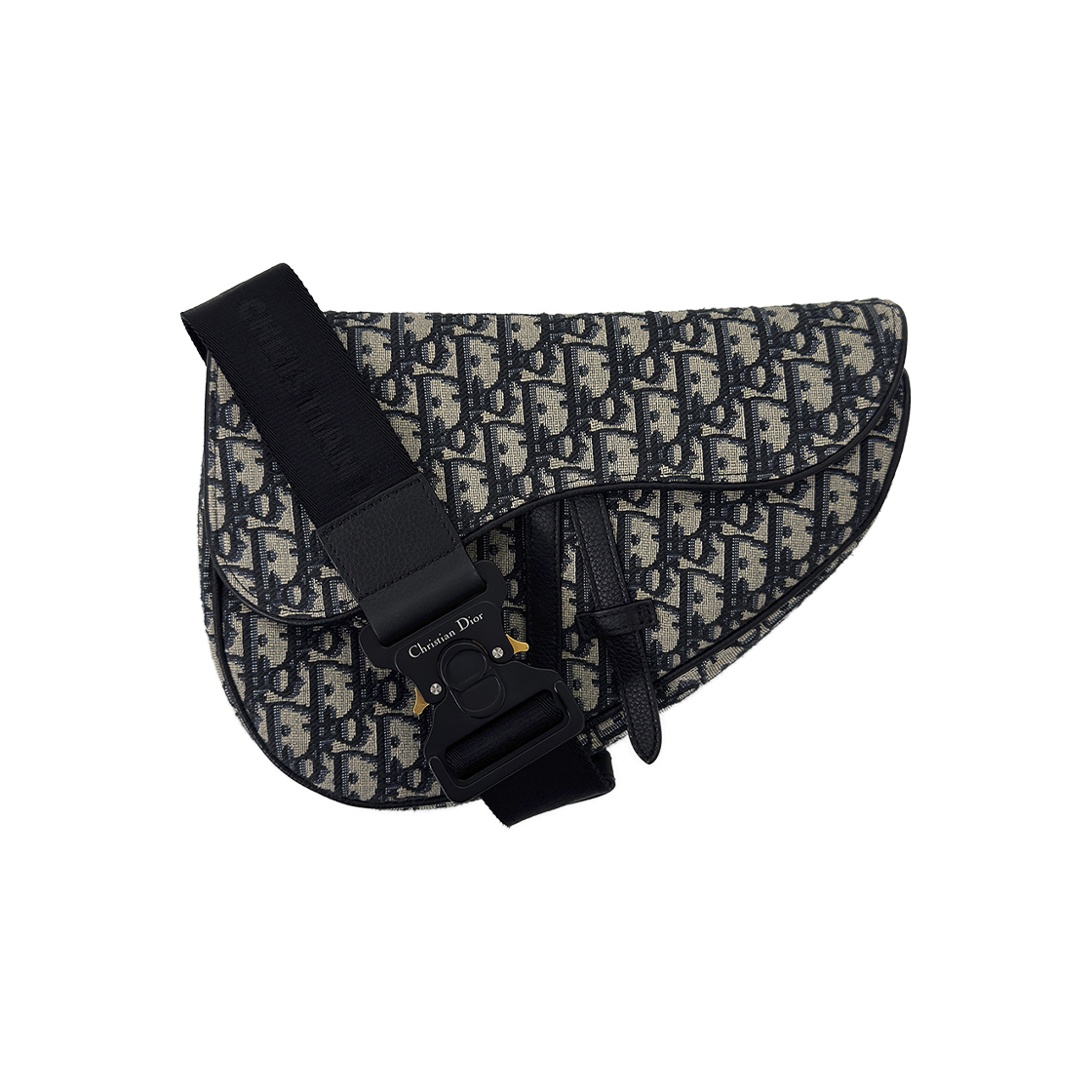 ITT5FRJMJ3S5 Dior Oblique Jacquard Saddle Messenger Bag