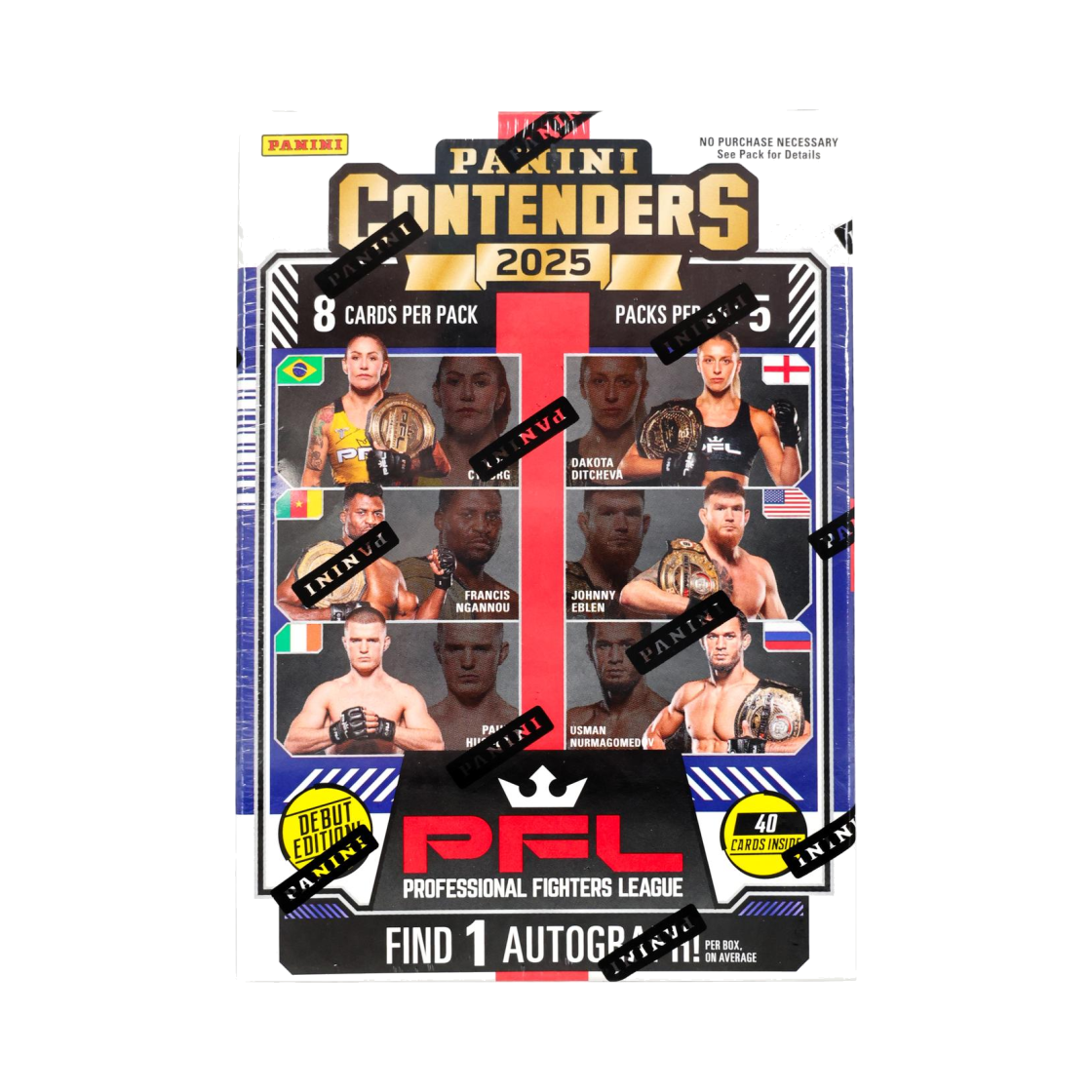 파니니 컨텐더즈 2025 PFL 레슬링 블래스터 박스 (5팩)(Panini Contenders 2025 PFL Wrestling Blaster Box (Pack of 5)) - 1