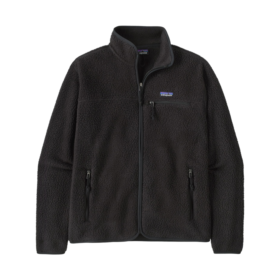 22802 Patagonia Retro Pile Fleece Jacket Black