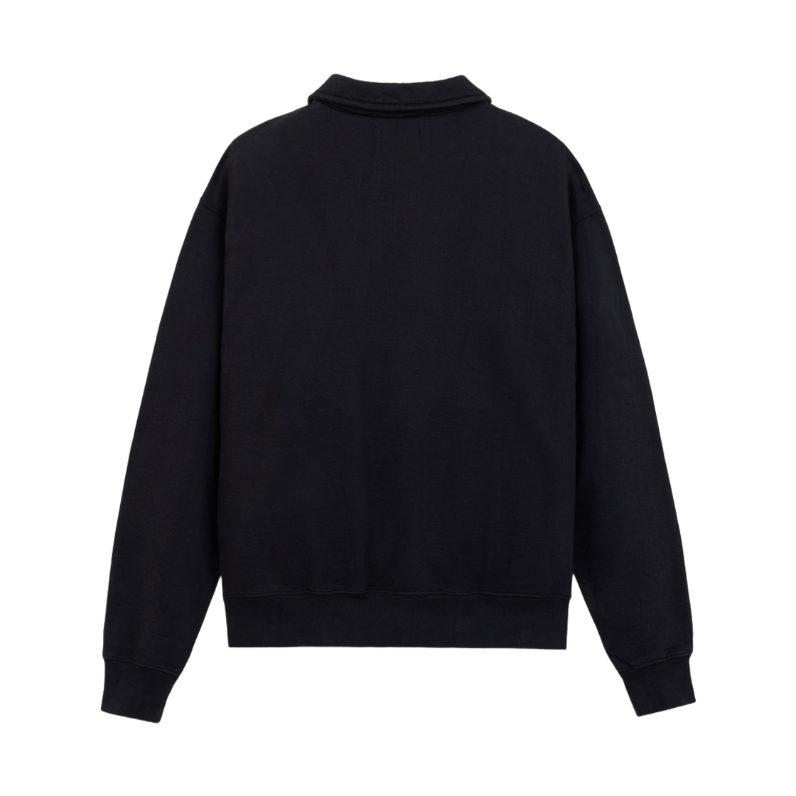 알파 인더스트리 에센셜 쿼터 집 릴렉스드 핏 스웻셔츠 블랙(ALPHA INDUSTRIES Essential 1/4 Zip Relaxed Fit Sweatshirt Black) - 2