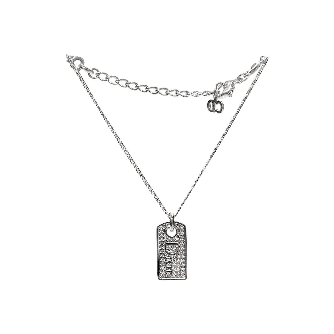 ITPR3CH9FS3G Dior Cubic Plate Silver Bracelet