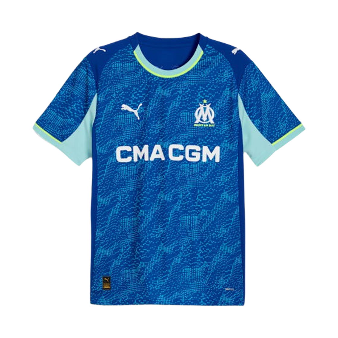 779853-03 Puma Olympique Marseille 25/26 Third Jersey Vivid Blue Bleu Azur (Non Marking Ver.)