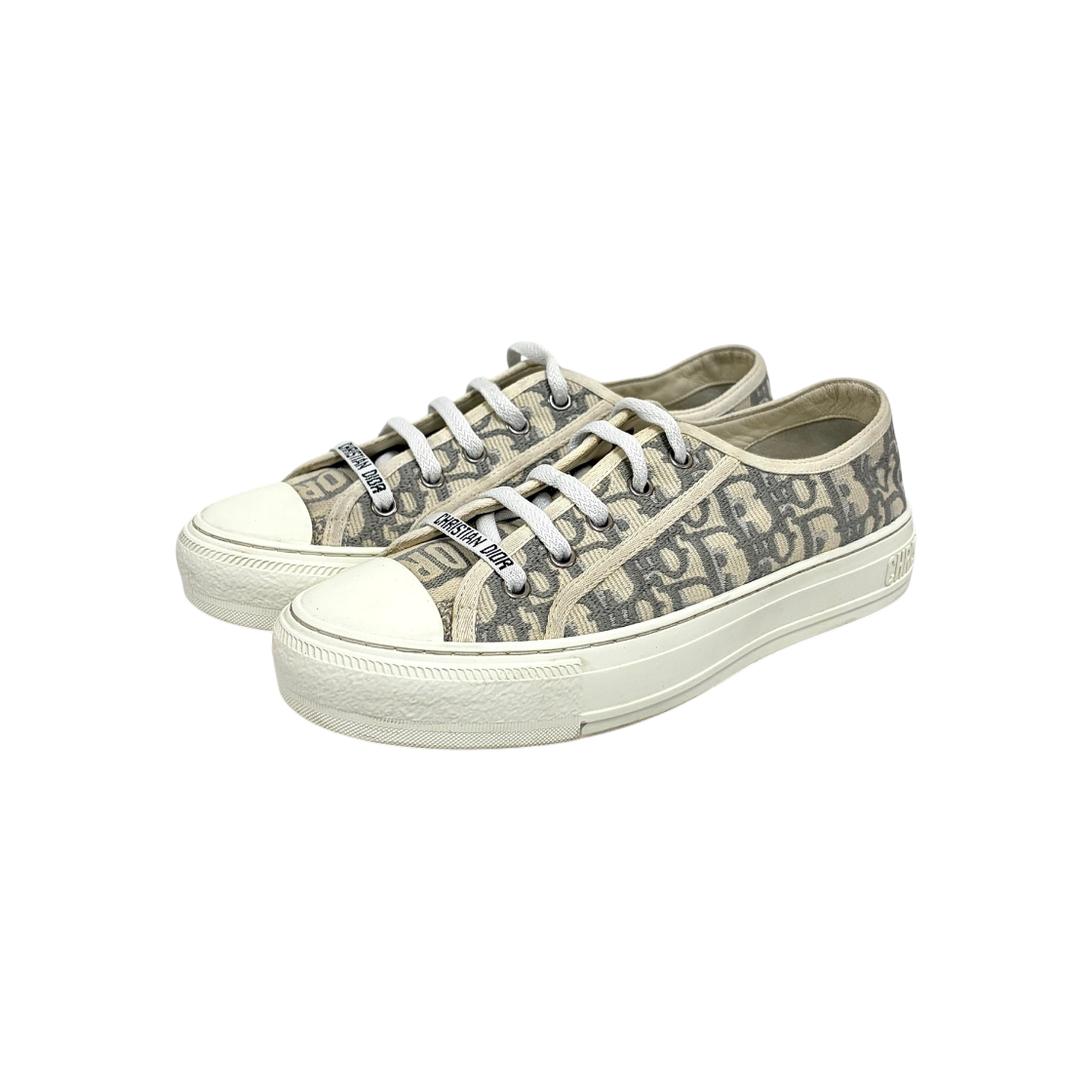 ITBVIUFJ3CD5 Dior Oblique Walk n Dior Women Sneakers Gray