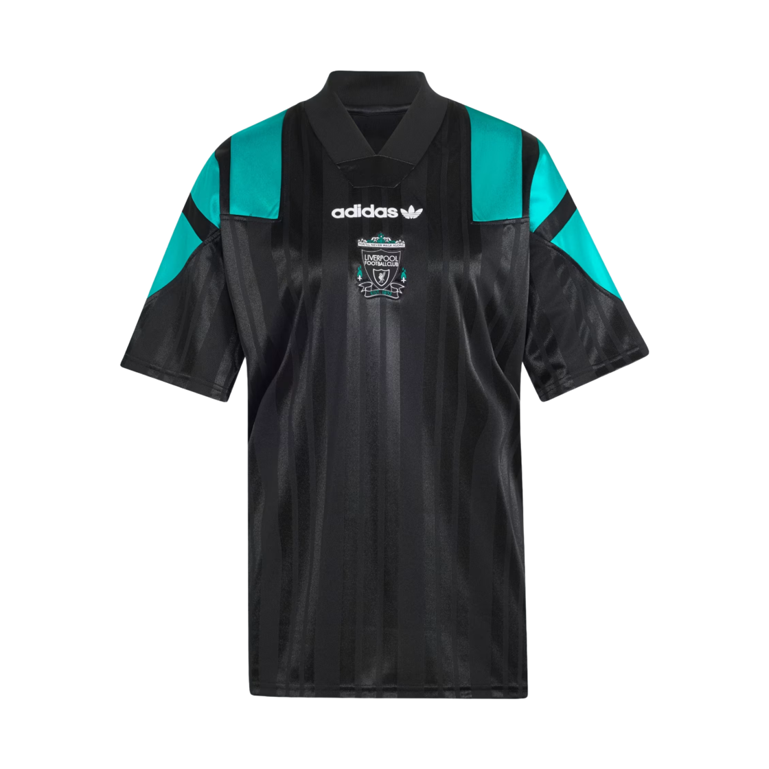 KG2915 Adidas Liverpool FC Eqt Jersey Black Equipment Green - KR Sizing (Non Marking Ver.)