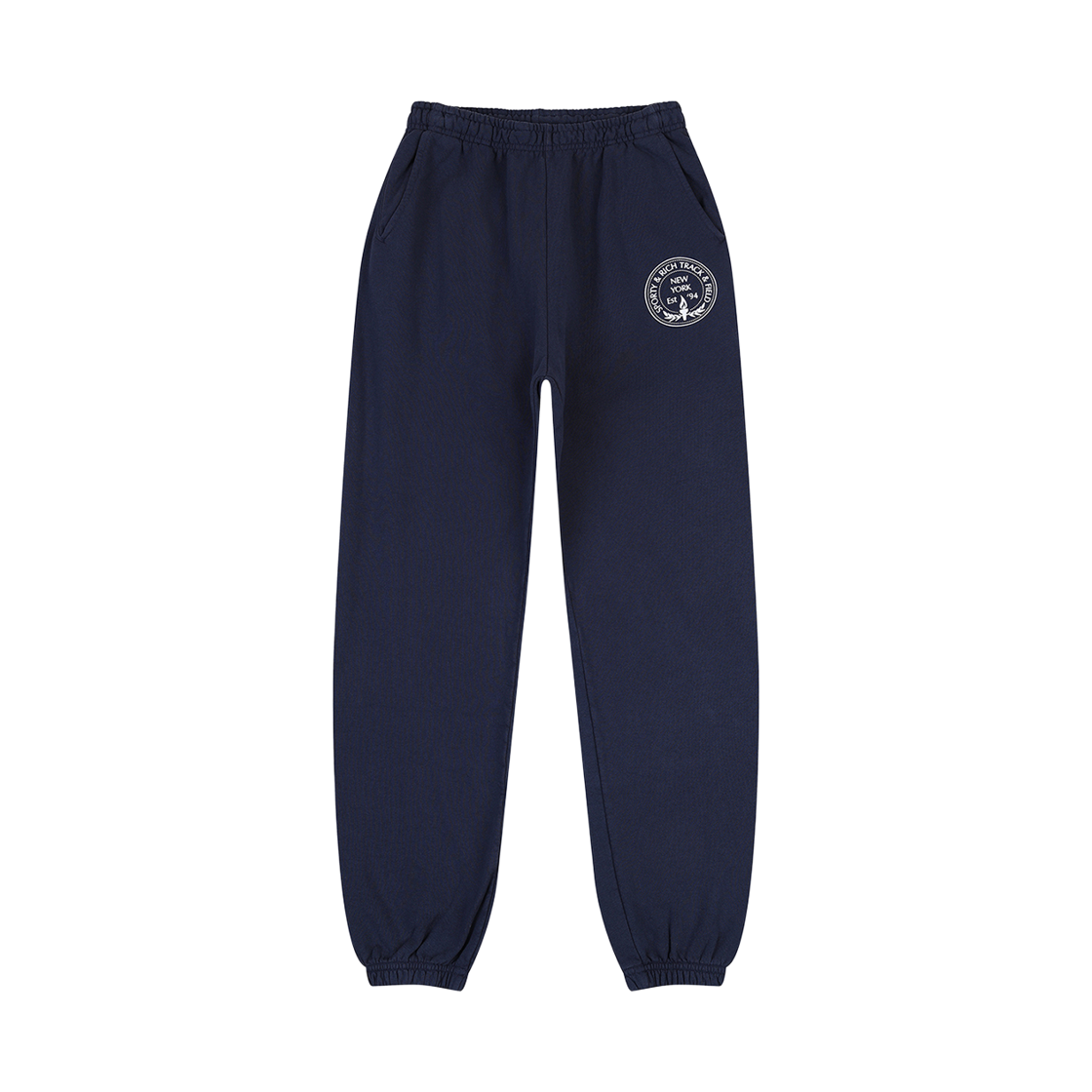 SRD5BP0014NV PEER Sporty & Rich Central Park Sweatpant Navy
