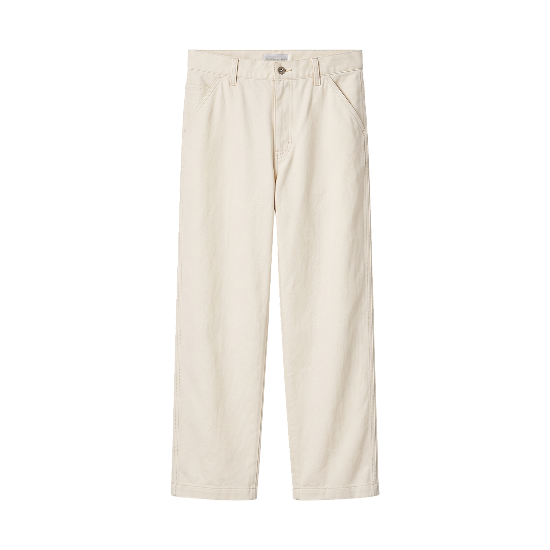 487251-30 Uniqlo x JW Anderson Straight Work Pants Natural