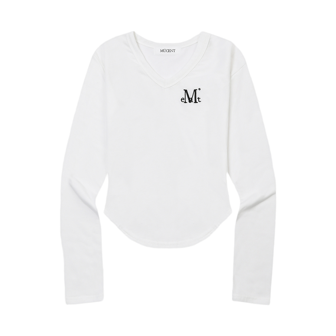 P0000CFT MUCENT Roina V Neck Long Sleeve T