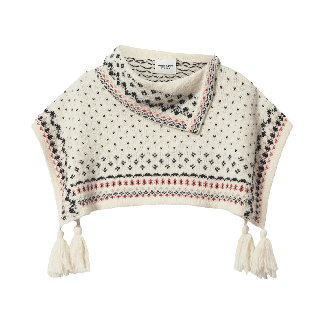 PU0977FA-D3L16E-23EC (W) Isabel Marant Alfina Sweater Ecru
