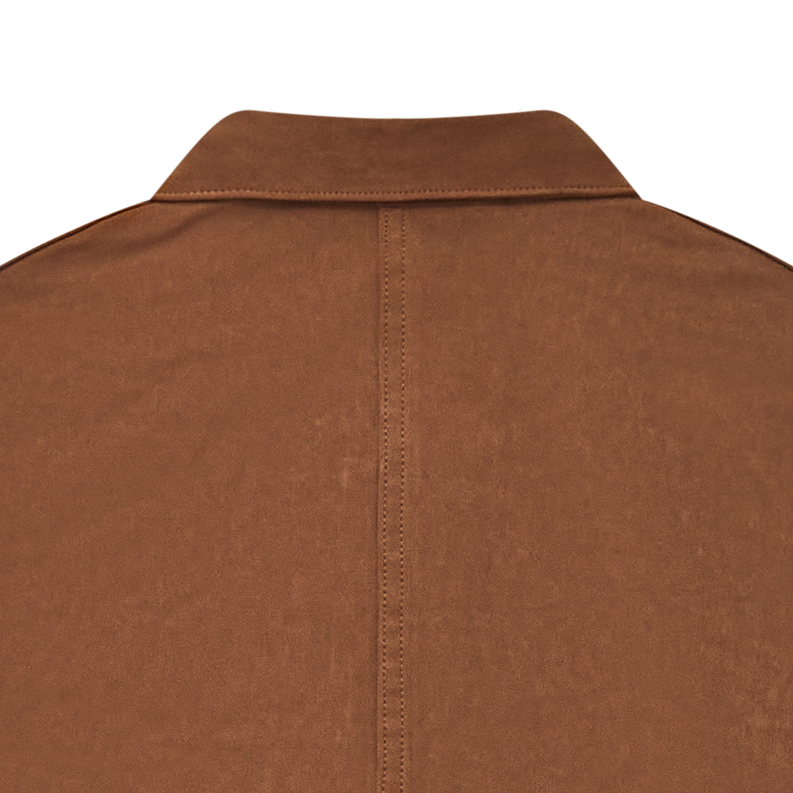 오어슬로우 스웨이드 터치 클래식 커버올 브라운 - 26FW(Orslow Suede Touch Classic Coverall Brown - 26FW) - 6