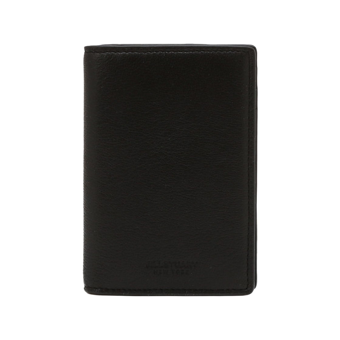 JUHO6F710BK Jillstuart Men's Acc [100% Lambskin] Black Lambskin Slim Card Wallet JUHO6F710BK