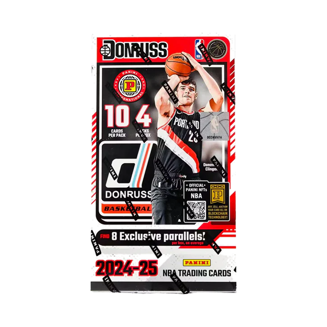 파니니 돈러스 2024-25 베스킷볼 인터내셔널 하비 박스 (4팩)(Panini Donruss 2024-25 Basketball International Hobby Box (Pack of 4))
