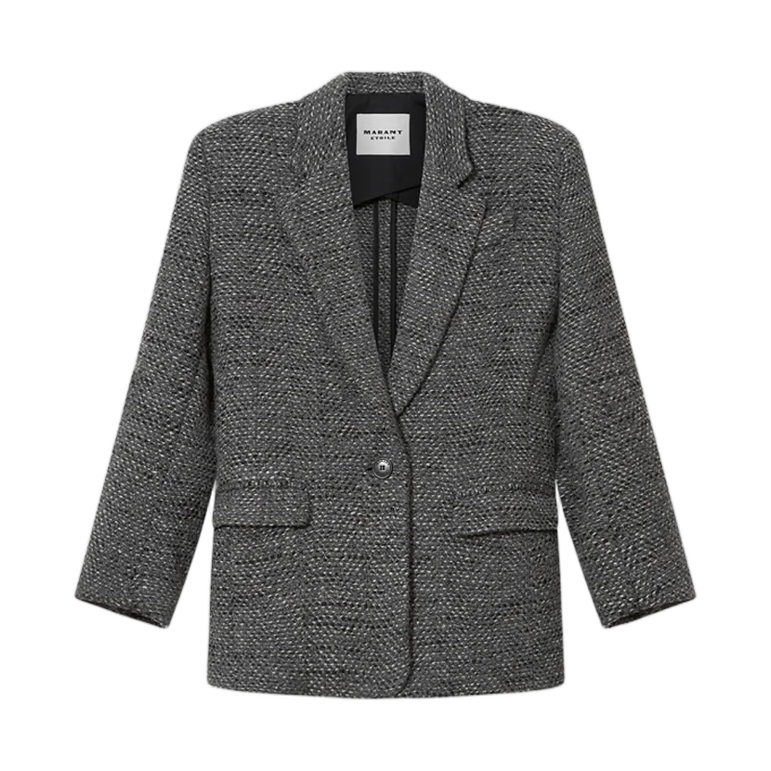 VE0767FA-D3E02E-02AN (W) Isabel Marant Parly Jacket Anthracite
