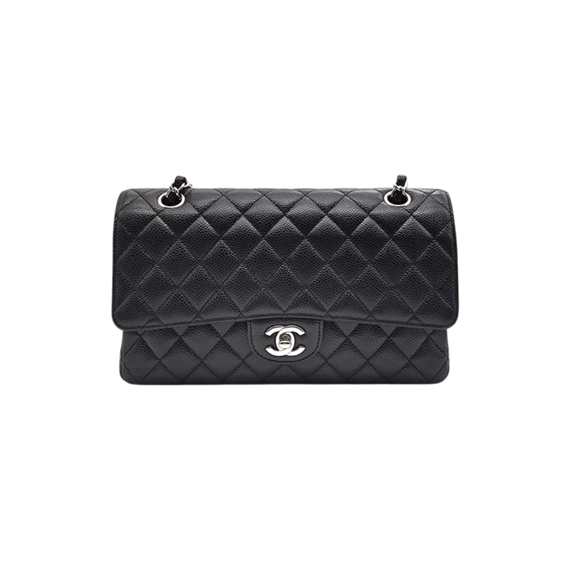 ITS58PLPTBWE Chanel Classic Medium Caviar Bag
