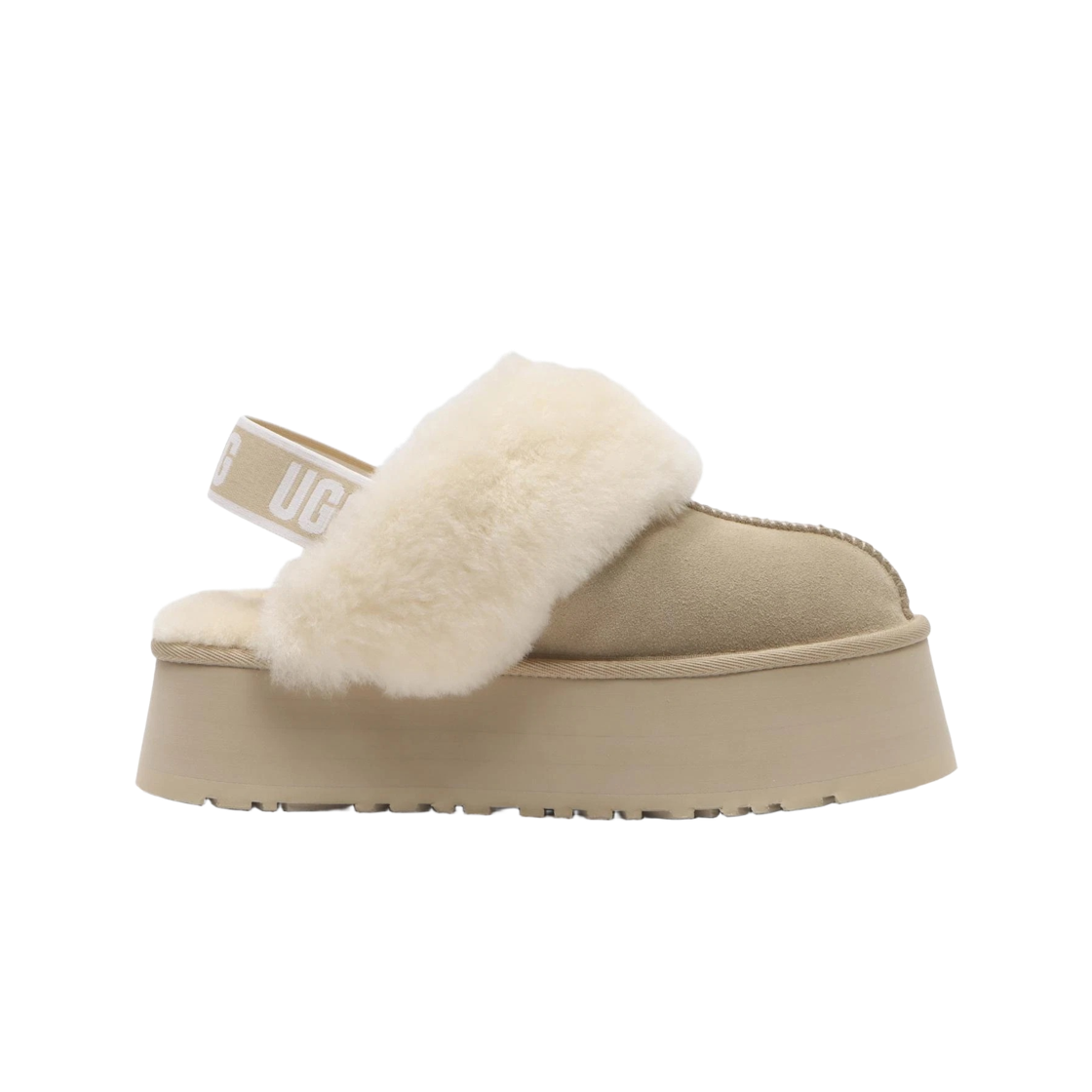 1113474-MDSD (W) UGG Funkette Slipper Mustard Seed