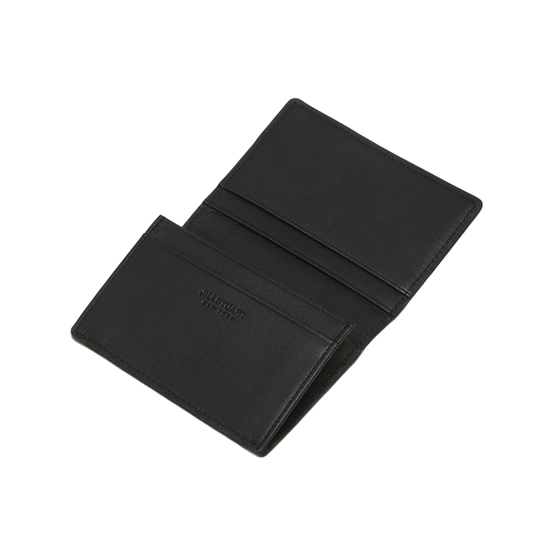질스튜어트 뉴욕 액세사리 [램스킨 100%] 양가죽 블랙 명함지갑 JUHO6F711BK(Jillstuart Men's Acc [100% Lambskin] Black Lambskin Business Card Holder JUHO6F711BK) - 2