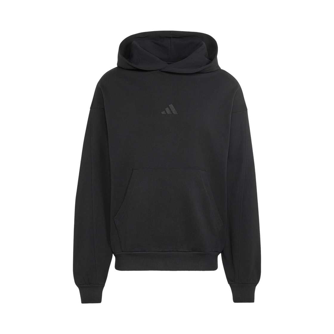 KW2283 Adidas Kit Small Logo Hoodie Black - KR Sizing