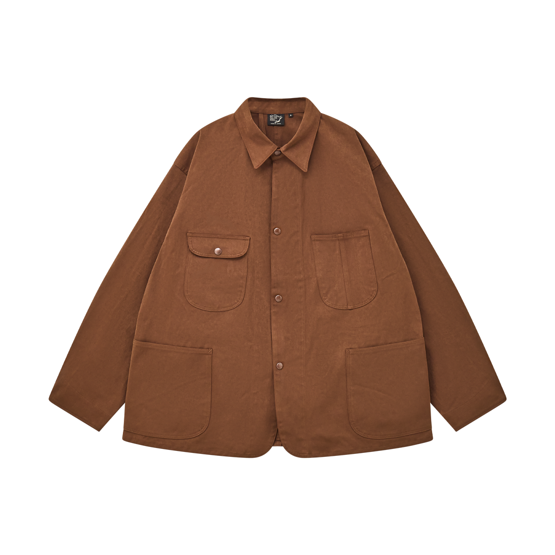 오어슬로우 스웨이드 터치 클래식 커버올 브라운 - 26FW(Orslow Suede Touch Classic Coverall Brown - 26FW)