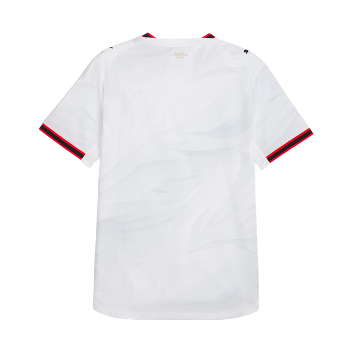 푸마 AC 밀란 어웨이 어센틱 사커 저지 화이트 빅토리 골드 (논 마킹 버전)(Puma AC Milan Away Authentic Soccer Jersey White Victory Gold (Non Marking Ver.)) - 2
