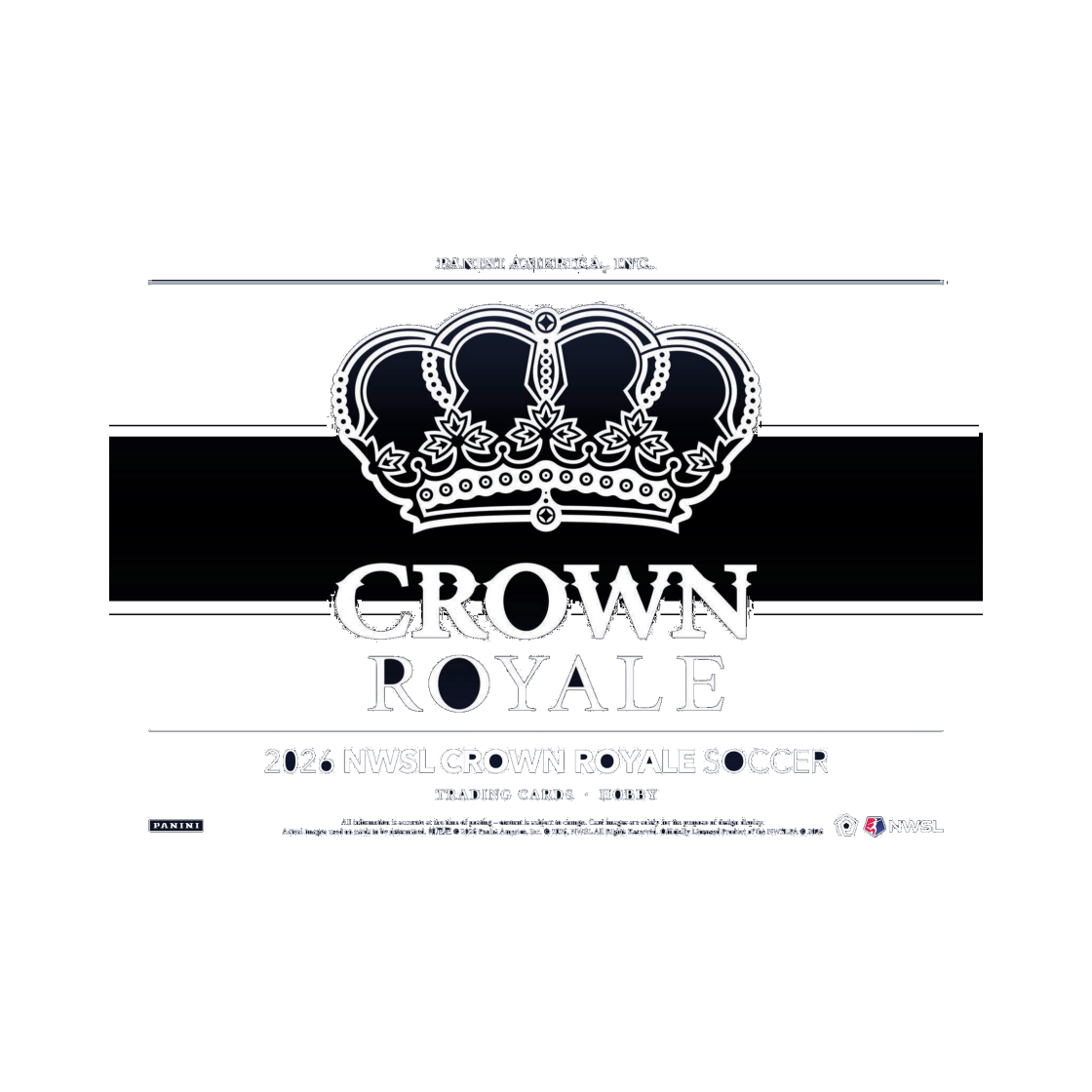 파니니 크라운 로얄 2026 NWSL 사커 하비 박스 (8장)(Panini Crown Royale 2026 NWSL Soccer Hobby Box (Card of 8))