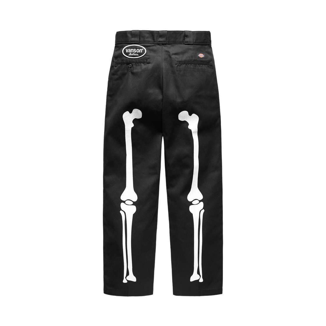 디키즈 x 벤슨 레더스 오리지널 874 워크팬츠 블랙(Dickies x Vanson Leathers Original 874 Work Pants Black)