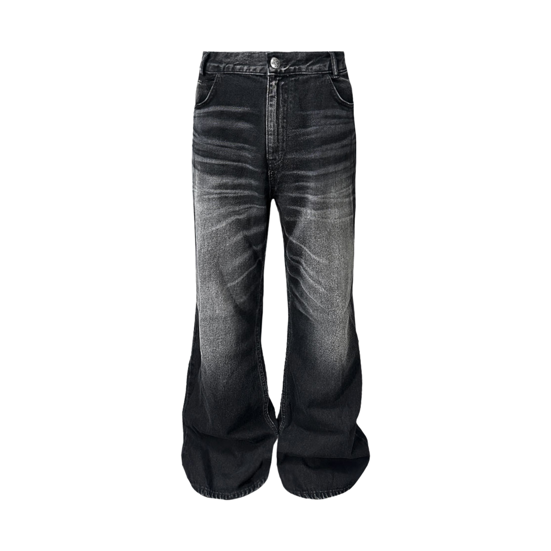 AXAWPTD21-BKS AX CONNECTION Essential Wide Jeans Washed Black
