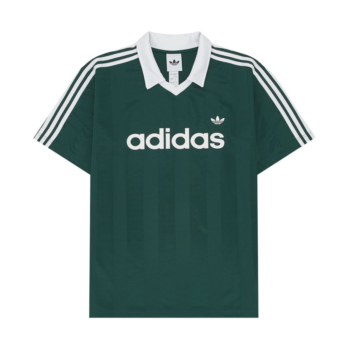 아디다스 아카이브 칼라 엔지니어드 저지 컬리지에이트 그린 - KR 사이즈(Adidas Archive Collar Engineered Jersey Collegiate Green - KR Sizing) - 1