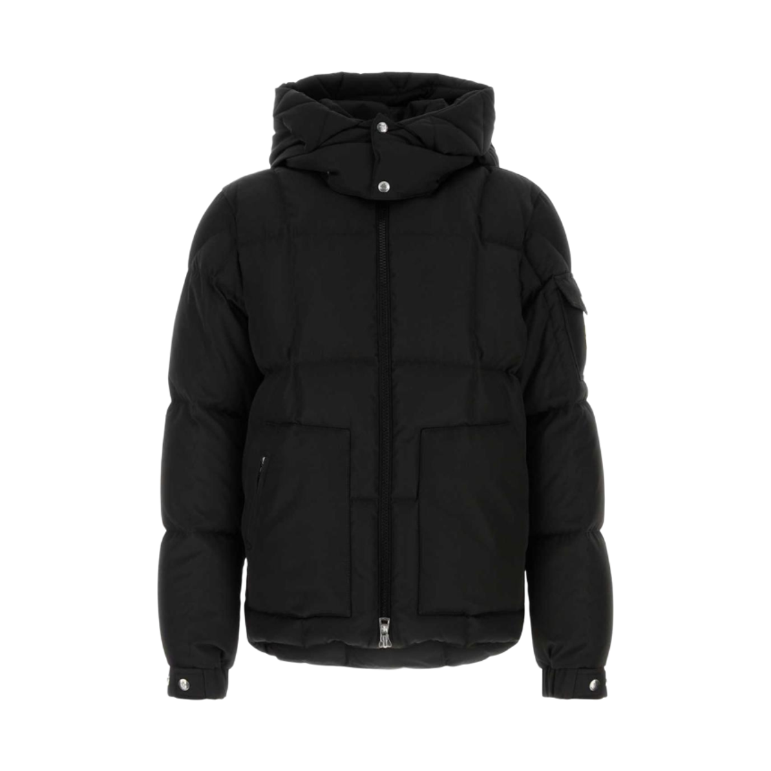 L2-091-1A00215-599RQ-999 Moncler Dravenis Hooded Short Down Jacket Black - 26FW