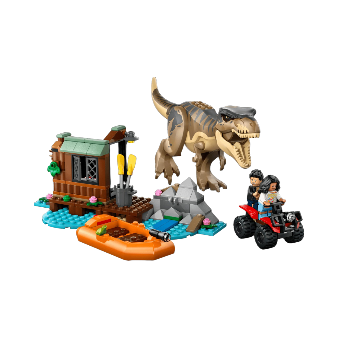 76975 Lego Jurassic World T. Rex River Escape