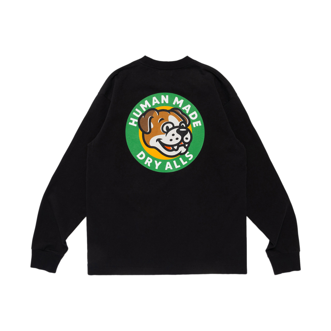 HM32CS044 Human Made Graphic L/S T-Shirt Black