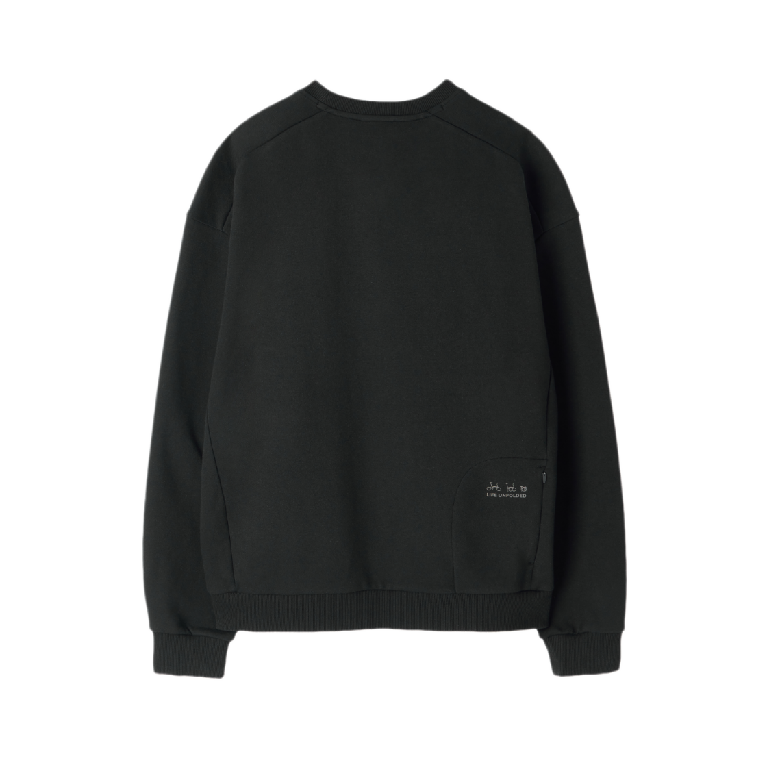 브롬톤 런던 로고 스웨트셔츠 블랙(BROMPTON LONDON Logo Sweatshirt Black) - 2