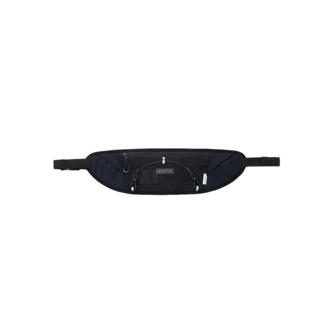 P265AHI110099 BROMPTON LONDON Slim Waist Bag Black