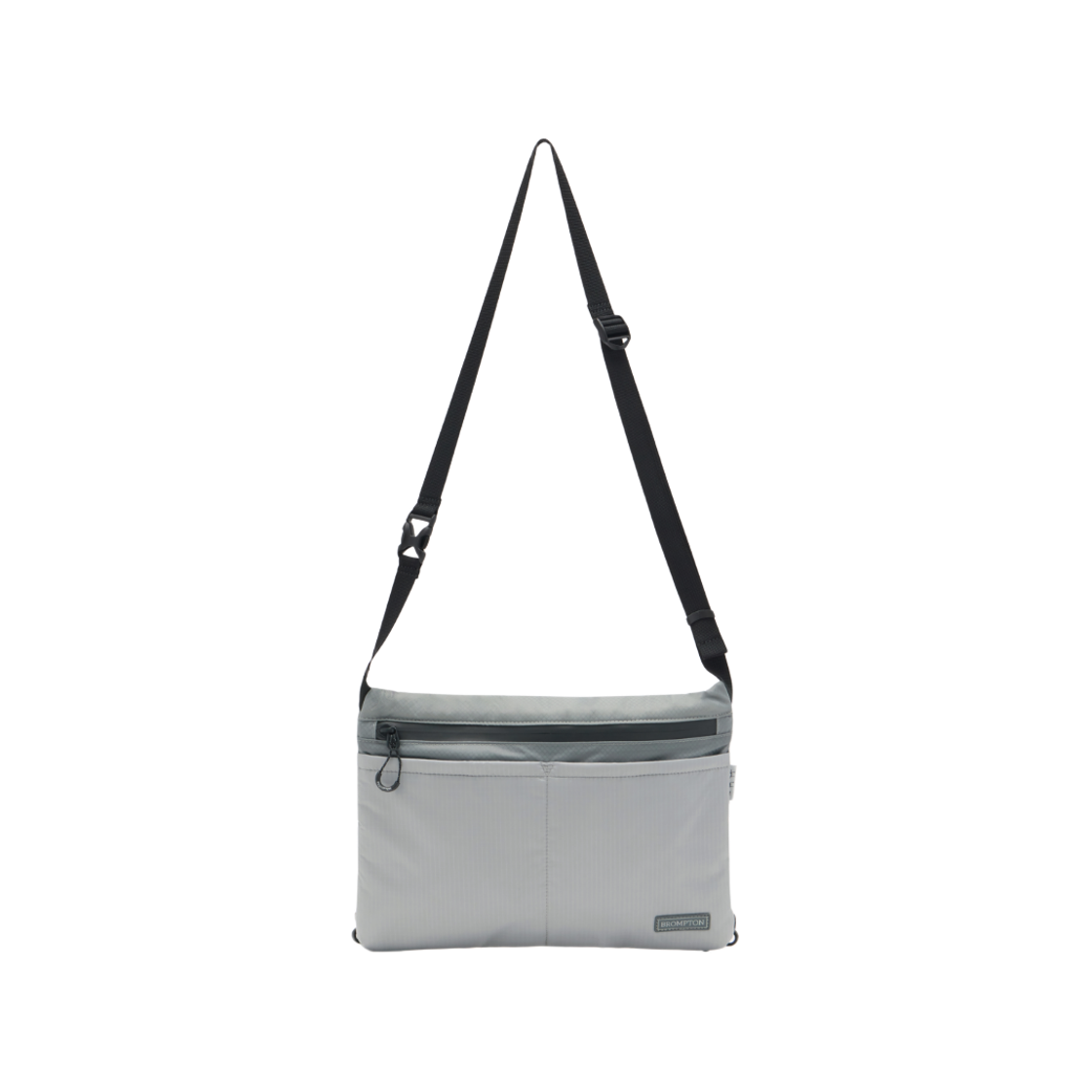 P265ACR120091 BROMPTON LONDON Lightweight Padded Musette L Grey