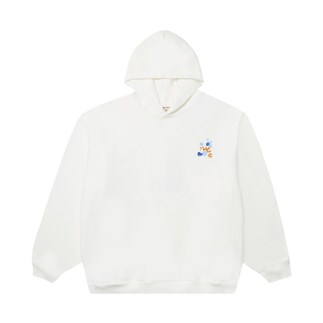 마르니 드리핑 플라워 로고 후드 화이트(Marni Dripping Flower Logo Hoodie White)