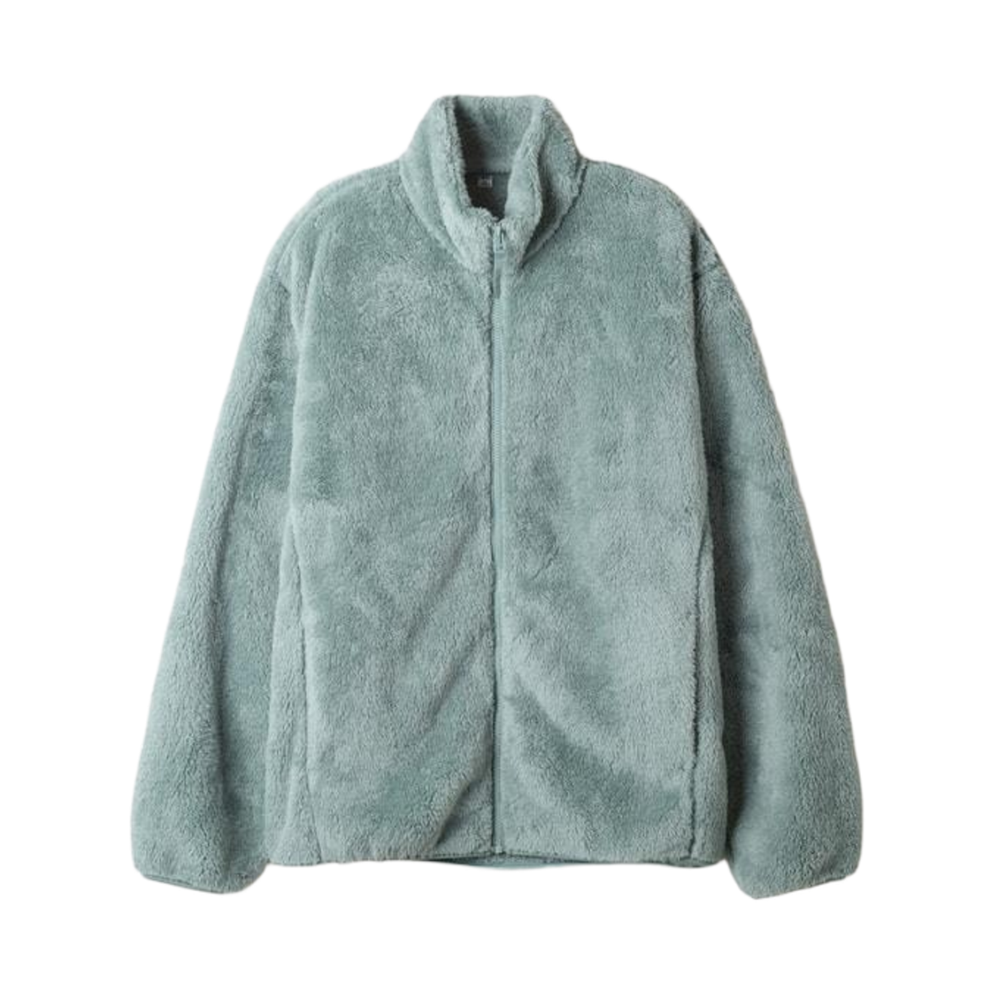 SPFZG4TC01-41 Spao Basic Fur Fleece Zip Up Light Green