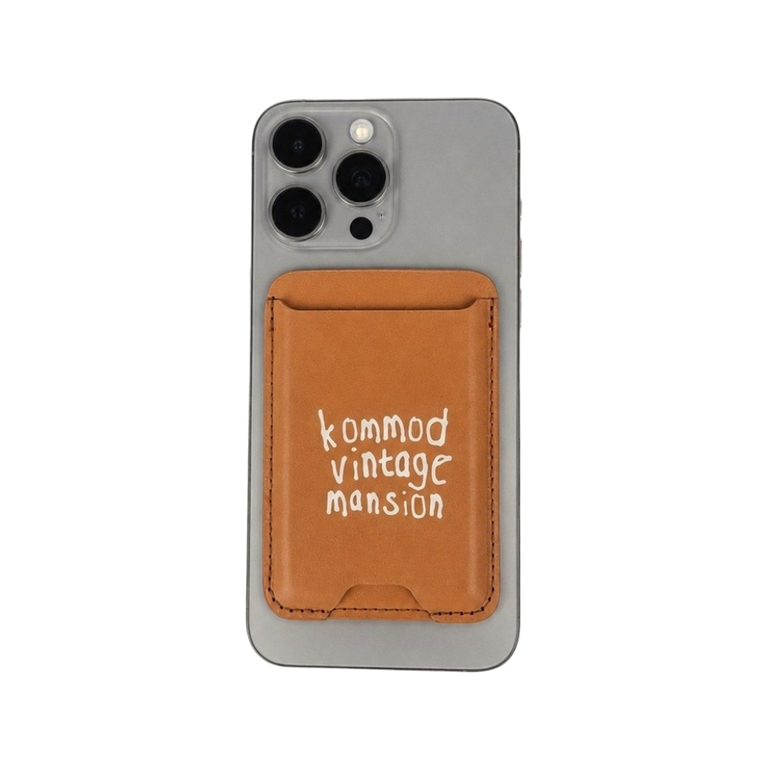 꼬모드빈티지 맨션 그래픽 맥세이프 카드지갑(Kommod Vintage Mansion Graphic MagSafe Card Wallet) - 2