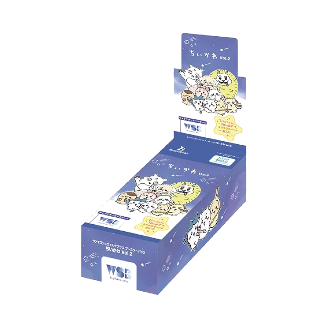 바이스 슈발츠 브라우 부스터 팩 치이카와 Vol.2 박스 (10팩/일어판)(Weiss Schwarz Blau Booster Pack Chiikawa Vol.2 Box (Pack of 10/Japanese Ver.))
