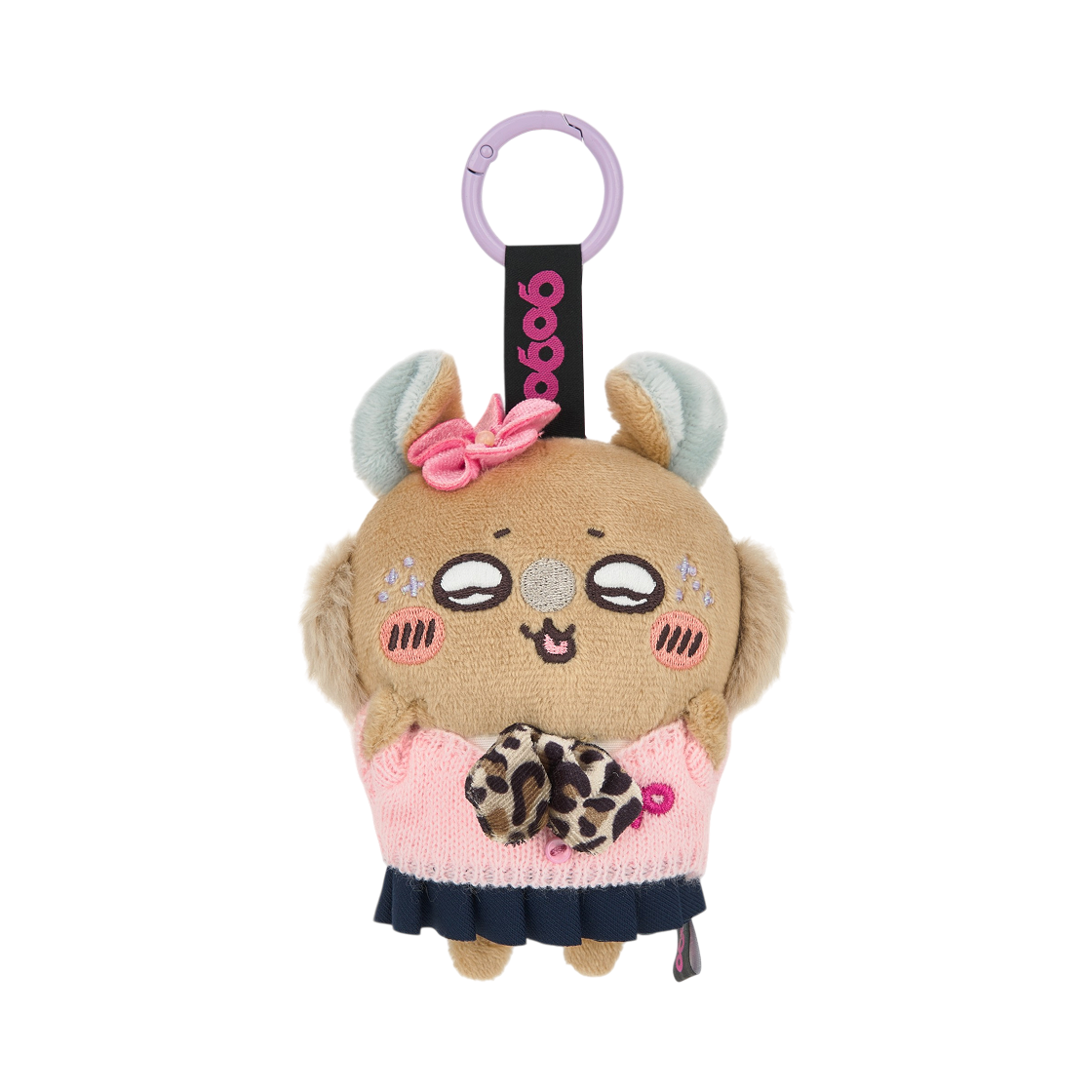 치이카와 x 9090 마스코트 키링 모몽가(Chiikawa x 9090 Mascot Keyring Momonga)