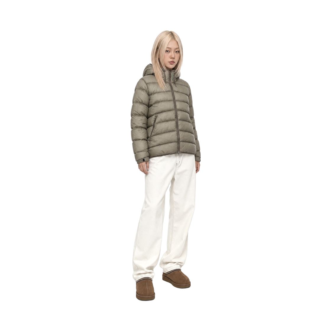 살로몬 UNI 크로스 인슐레이션 자켓 퍼시윌로우 그레이(Salomon UNI Cross Insulation Jacket Pussy Willow Grey) - 3
