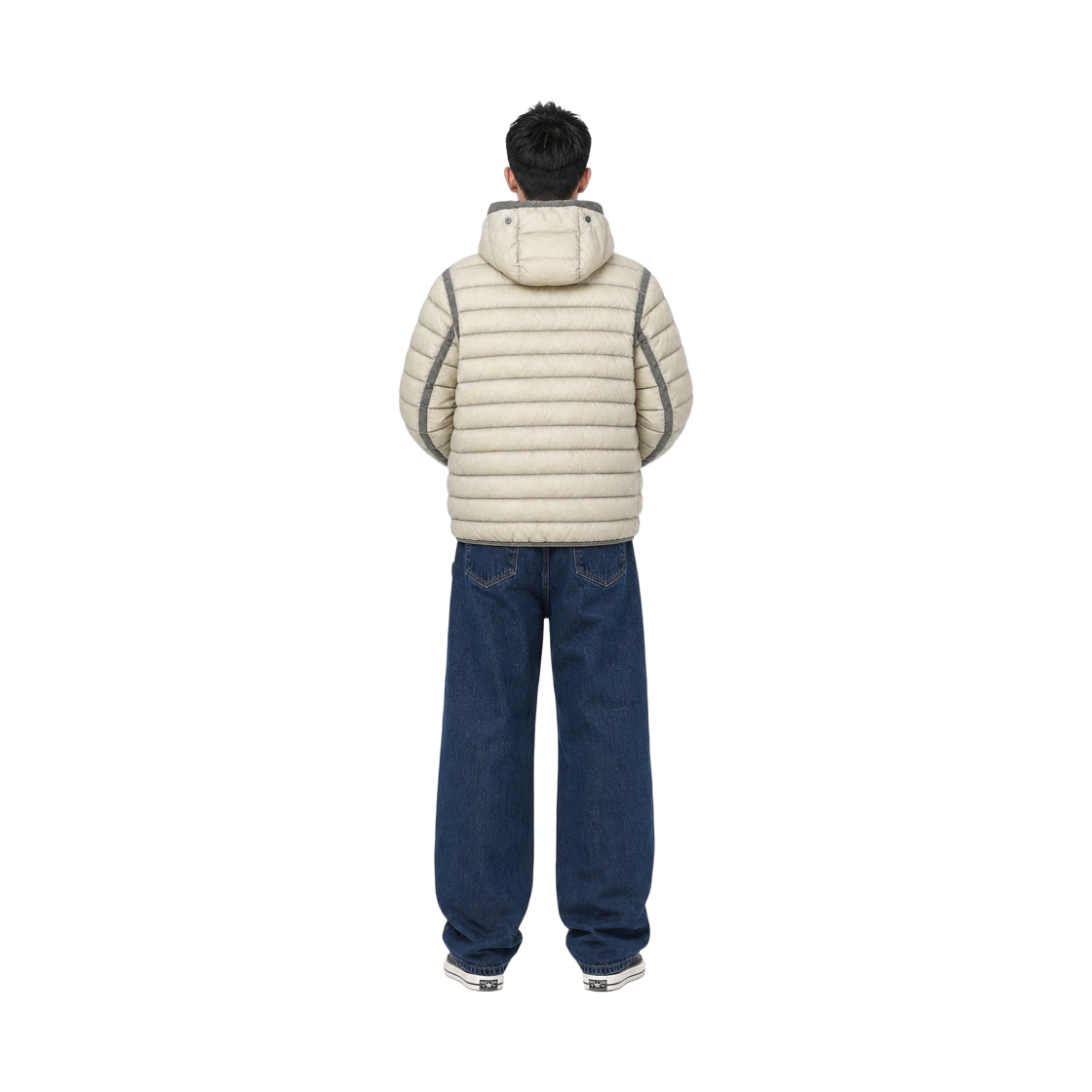 C.P. 컴퍼니 D.D. 쉘 고글 체스트 포켓 자켓 실버 버치 - 26FW(C.P. Company D.D. Shell Goggle Chest Pocket Jacket Silver Birch - 26FW) - 6