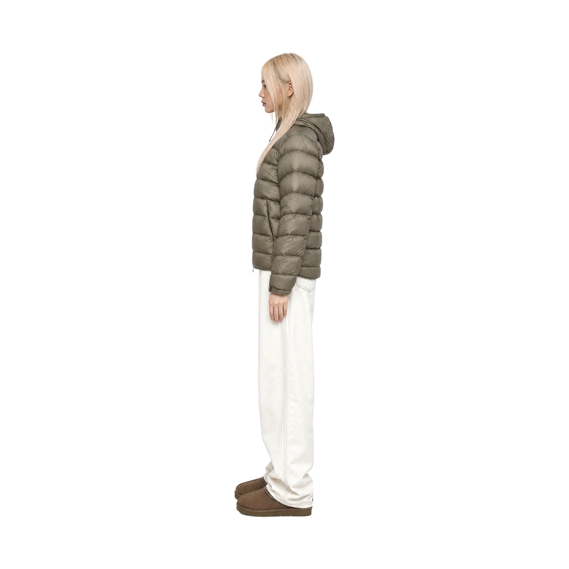 살로몬 UNI 크로스 인슐레이션 자켓 퍼시윌로우 그레이(Salomon UNI Cross Insulation Jacket Pussy Willow Grey) - 5
