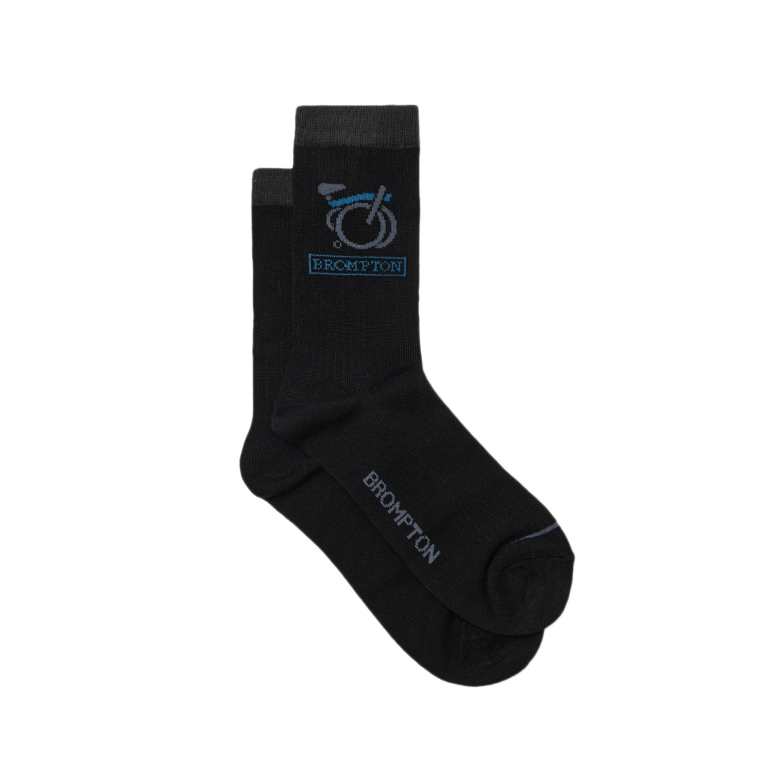 브롬톤 런던 그래픽 삭스 블랙(BROMPTON LONDON Graphic Socks Black) - 2