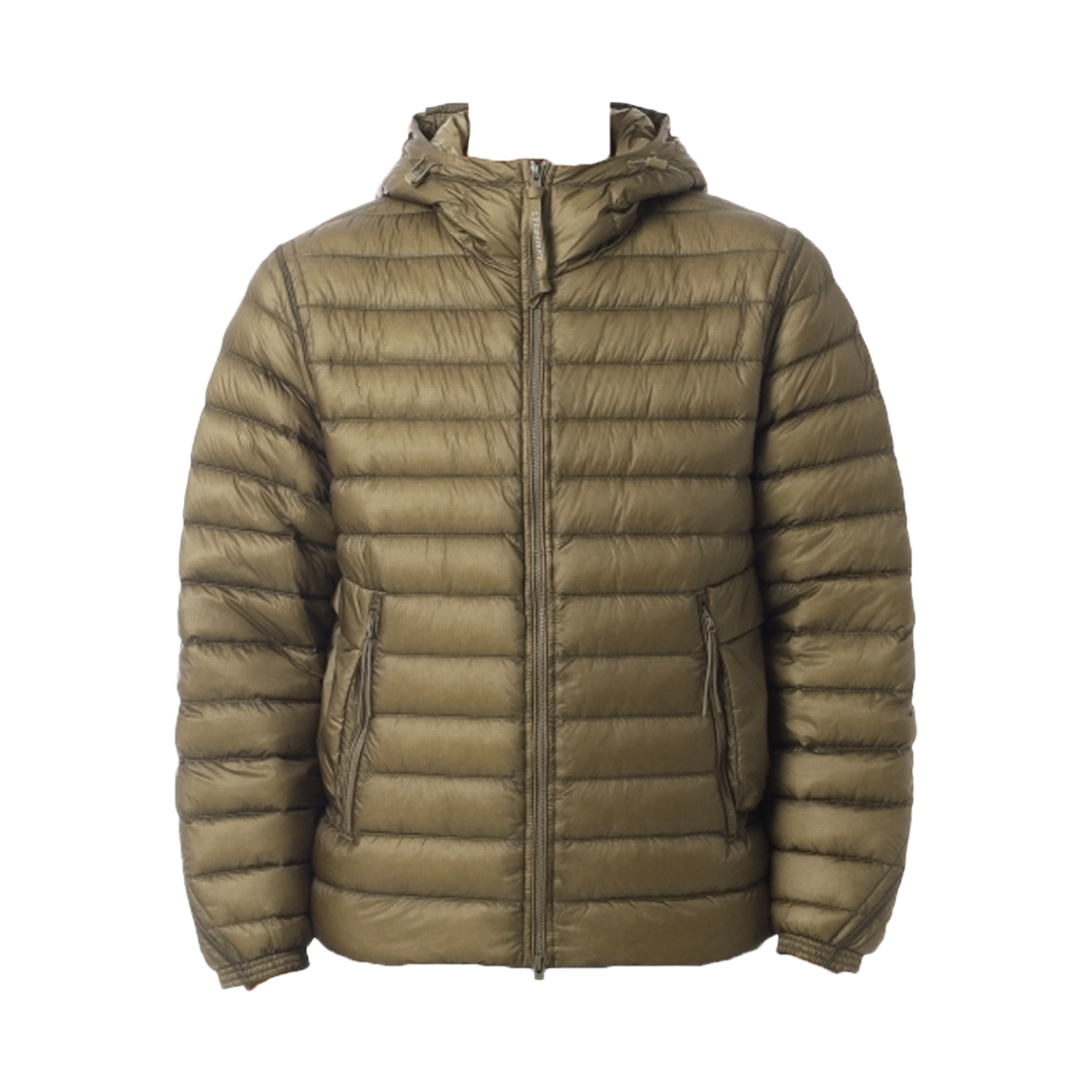 21CMOW126A110416A340 C.P. Company D.D. Shell Hooded Goggle Down Jacket Ermine Beige - 26FW