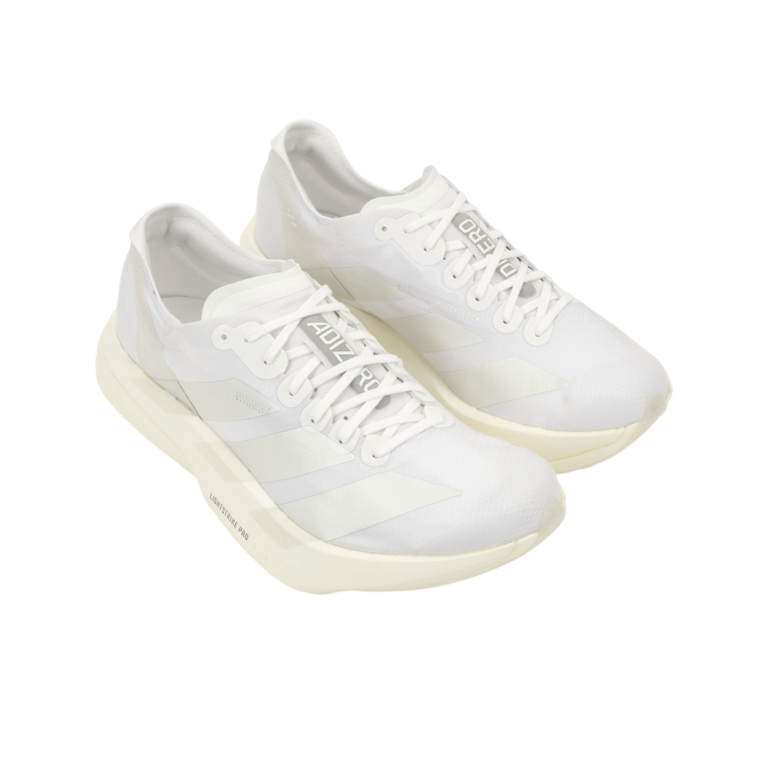 아디다스 아디제로 아디오스 프로 4 클라우드 화이트 제로 메탈릭(Adidas Adizero Adios Pro 4 Cloud White Zero Metalic) - 4