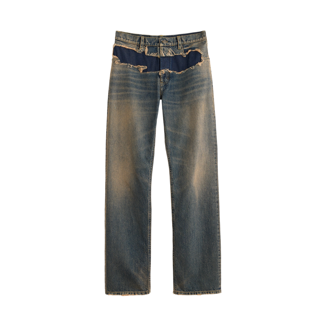 S29LA0110M30066967 (W) Maison Margiela Distressed Jeans Blue