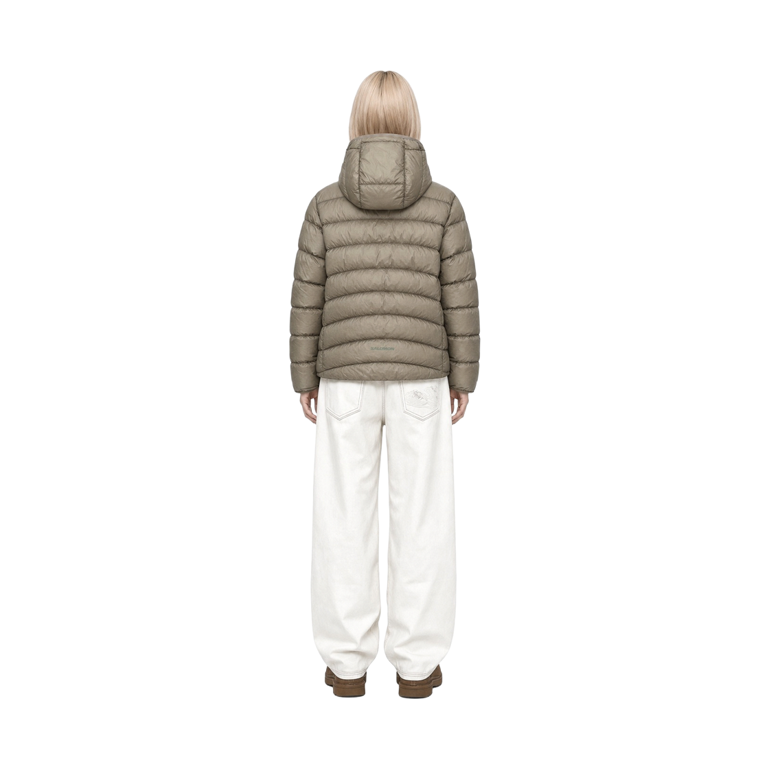 살로몬 UNI 크로스 인슐레이션 자켓 퍼시윌로우 그레이(Salomon UNI Cross Insulation Jacket Pussy Willow Grey) - 6