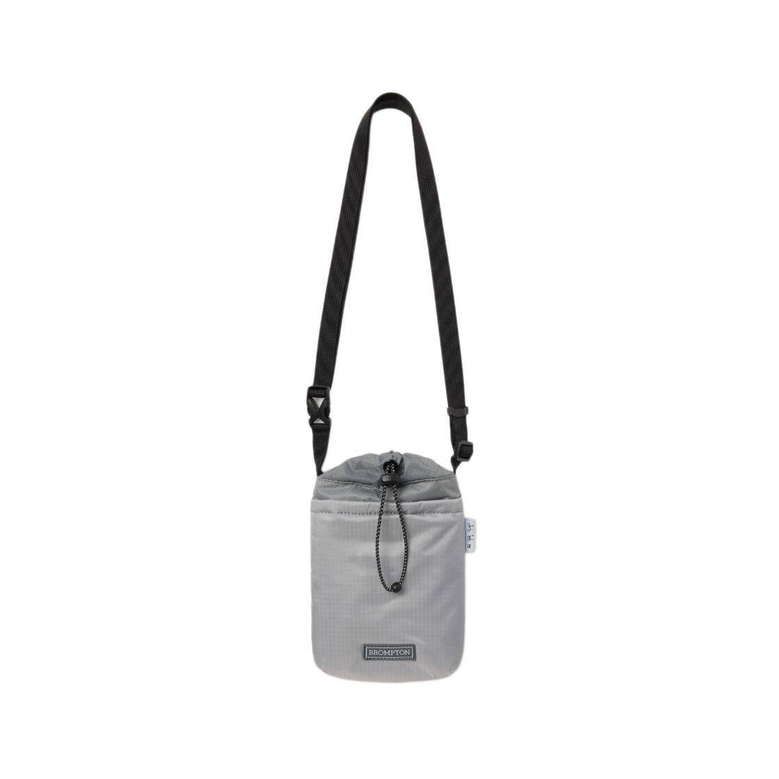 P265ACR121091 BROMPTON LONDON Lightweight Padded Mini Bag L Grey