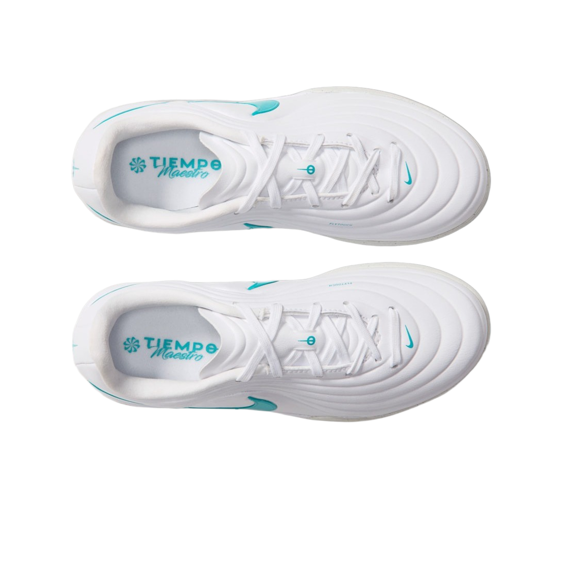 (JR) 나이키 티엠포 마에스트로 아카데미 TF 화이트 더스티 캑터스((JR) Nike Tiempo Maestro Academy TF White Dusty Cactus) - 2