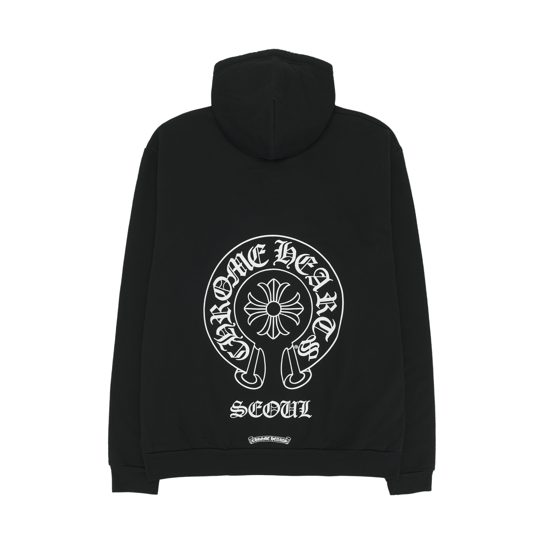- Chrome Hearts Horseshoe Fleece Hoodie Zip-Up Black - Seoul Exclusive