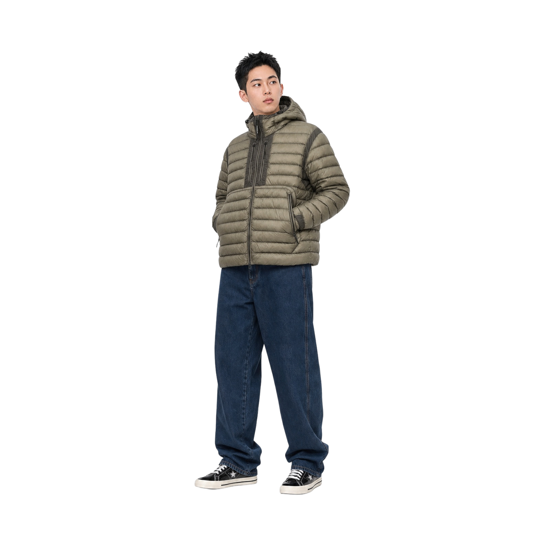 C.P. 컴퍼니 D.D. 쉘 고글 체스트 포켓 자켓 폴른 락 - 26FW(C.P. Company D.D. Shell Goggle Chest Pocket Jacket Fallen Rock - 26FW) - 3